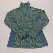 Columbia Arctic Air Half Zip Fleece XK1447 Womens Turquoise/Green Lightweight XS image 15