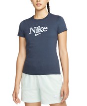 Nike Womens Cotton Graphic T-Shirt,Thunder Blue,1X - £31.01 GBP