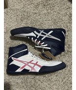 Asics Matcontrol 3,Mens Wrestling Boxing Shoes White Red 1081A053-101 Si... - €68,47 EUR