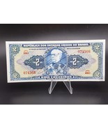 Brasil Banknote 2 Cruzeiros ND 1944 ~Hand signed, UNC  P-133 - £6.96 GBP