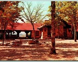 Mather Lodge Petit Jean State Park Morrilton Arkansas AR Chrome Postcard... - $4.90