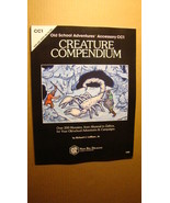 DUNGEONS DRAGONS - CREATURE COMPENDIUM *NM/MT 9.8* OLD SCHOOL MONSTER MA... - €17,39 EUR