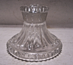 Cut Crystal Glass Clear Lamp base - $24.75