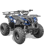 MotoTec Bull 125cc 4-Stroke Bike Powerful Kids Gas ATV in Blue - $28,061.40 MXN