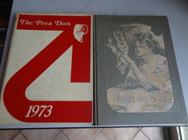 LOT OF 2  POCATALICO  POCA, WEST VIRGINIA  HIGH SCHOOL YEARBOOKS 1973 1974 - £19.70 GBP