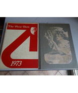 LOT OF 2  POCATALICO  POCA, WEST VIRGINIA  HIGH SCHOOL YEARBOOKS 1973 1974 - $467.43 MXN