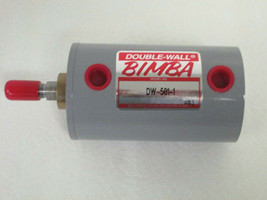 Bimba DW-501-1 Double Wall/Double Acting Cylinder, 2-1/2&quot; Bore, 1&quot; Stroke - £30.51 GBP