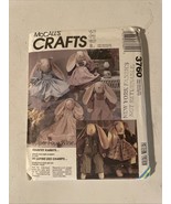 McCall’s Crafts Pattern #3760 Country Rabbits Baby to Large with Wardrob... - $38.20 CAD