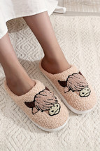Parchment Cartoon Animal Plush Slippers - $183.90 MXN