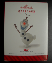 Hallmark Keepsake Christmas Ornament 2014 Olaf Disney Frozen Original Box - £9.61 GBP