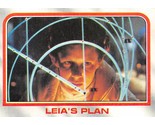 1980 Topps Star Wars ESB #19 Leia&#39;s Plan Princess Leia Organa Carrie Fisher - $0.89