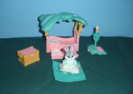 Vintage Fisher Price #74725 Hideaway Hollow Bedroom Set Complete/VG++-EXC!  (C) - £12.57 GBP