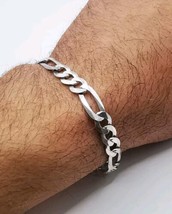 Vintage Mens Womens Bracelet Jewelry, 925 Sterling Silver, Handmade 13,87g - £75.05 GBP