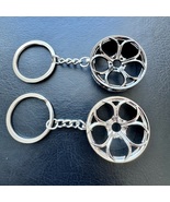 Premium Metal Wheel Rim Keychain, Key Ring, Unleash Your Automotive Passion - $9.00
