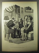 1953 Cartoon by Peter Arno - I said you don&#39;t know how lucky you are - £14.78 GBP