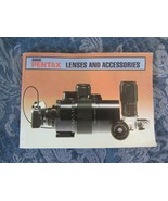 Genuine OEM Asahi Pentax Lenses and Accessories Sale Brochure Guide Book... - $189.68 MXN