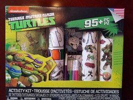 Nickelodeon Teenage Mutant Ninja Turtles Activity Kit Temporary Tattoos - $7.83