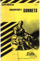 Cliffs Notes On Shakespeare&#39;s Sonnets - £4.74 GBP