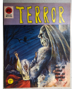 TERROR #10 (1967 Mexico) B&amp;W comic book horror magazine in Spanish VF - $136.65 CAD