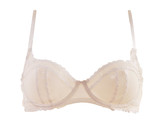 L&#39;AGENT BY AGENT PROVOCATEUR Womens Bra Elegant Sheer Sheer White Size 32B - $29.09