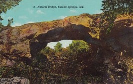 Eureka Springs Arkansas AR Natural Bridge Postcard D16 - £2.35 GBP