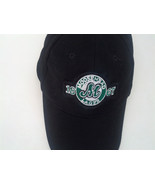 Moosehead lager 1867 patch front hat cap black adjustable moosehead back - $363.96 MXN