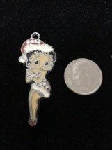 Betty Boop Gifts Christmas enamel bangle Pendant charm or Necklace Charm K29 - £11.85 GBP