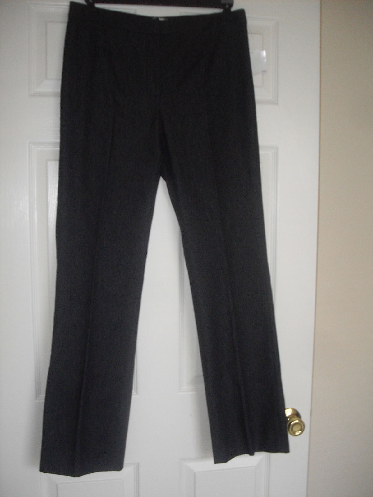 Kasper New Womens Dark Denim Classic Fit Straight Leg Pants     6 - $14.99