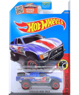 Hot Wheels - Toyota Off-Road Truck: HW Daredevils #7/10 - #152/250 (2016) *Blue* - $3.00