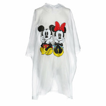 Mickey and Minnie Youth Clear Poncho Clear - £11.71 GBP