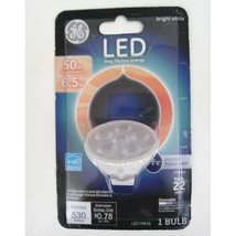 New GE LED Indoor Floodlight Bulb 50w 6.5w 12V 530 Lumens MR16 Bright White - £5.41 GBP