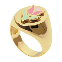 Golden Steetwear Summer Daisy Heart Flower Ring Butterfly Metal Rings Band For W - £8.75 GBP