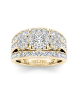 Authenticity Guarantee 
10K Yellow Gold 2ct TDW Diamond Ring - $2,129.99