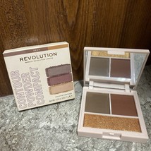 Makeup Revolution London Contour Powder Compact Deep 0.24 oz Palette NIB - $2.99