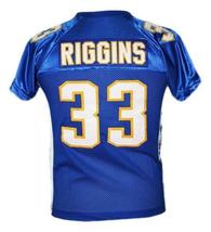 Tim Riggins #33 Friday Night Lights Movie New Men Football Jersey Blue Any Size image 2