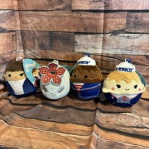 Stranger Things Squishmallows Plush 2.5&quot; Clip Set Eleven Demogorgon Pudding Lot - $27.85