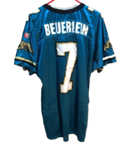 Steve Beuerlein #7 Jacksonville Jaguars NFL Vintage 90s Wilson AFC Teal ... - $100.38