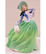 Royal Doulton Autumn Breezes Figurine HN 1913 JZ Green &amp; Blue Mint Condi... - $95.25 CAD