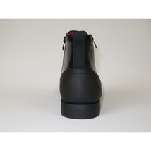 Men TAYNO Chelsea Chukka Soft Comfortable Leather Zip up Boot Coupe Black image 6
