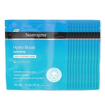 Neutrogena Hydro Boost Moisturizing &amp; Hydrating 100% Hydrogel Sheet Face Mask fo - £44.59 GBP
