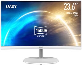 MSI PRO MP2412C 24-inch Curved VA 1920 x 1080 (FHD) Computer Monitor, 10... - $138.25