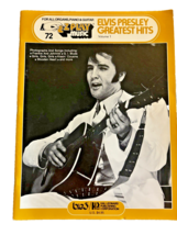 Elvis Presley Greatest Hits Vol 1 E-Z Play Music Book Organs Piano Guita... - £9.49 GBP