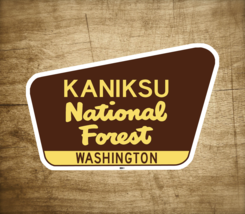 Kaniksu National Forest Decal Sticker 3.75&quot; x 2.5&quot; Washington Montana Idaho - $5.49