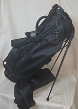 Vessel 6-Way Black Golf Double Strap Stand/Carry Bag With Rain Hood cover - $4,613.39 MXN