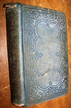 1853 ANTIQUE WESTERN AMERICA LIFE SUNDAY SCHOOL BIBLE STUDY BOOK MORTON ... - $26.72