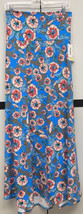 NWT LULAROE 3XL Blue Pinks Green Orange Black Floral Knit Maxi Skirt Dress - £34.70 GBP