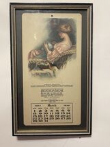 1914 Frank H Desch Advertising Calendar Girl - €64,26 EUR