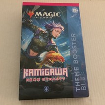 New Magic the Gathering Kamigawa Neon Dynasty Blue Theme Booster - 35 Cards - $330.33 MXN