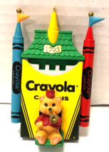 Vintage Hallmark Keepsake Christmas Ornament 1993 Crayola Crayons Holida... - $4.95