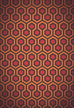 The Shining Poster 16x24 In Overlook Hotel Carpet Pattern Rare Oop (61 X 91 Cms) - £15.81 GBP